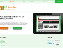 Tablet Screenshot of pgautopro.com